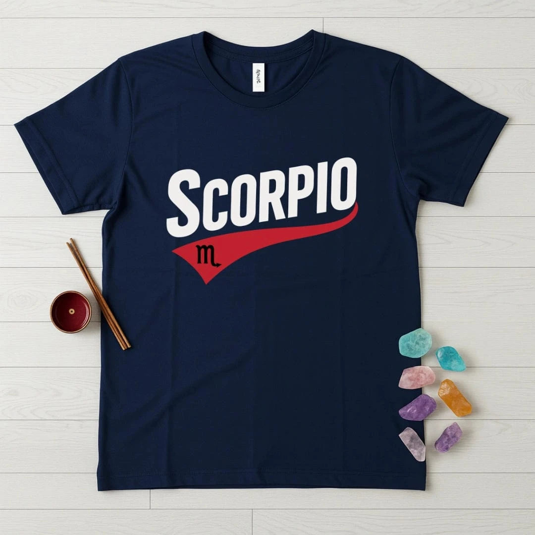 Scorpio Zodiac T-Shirt – Swoosh Tail
