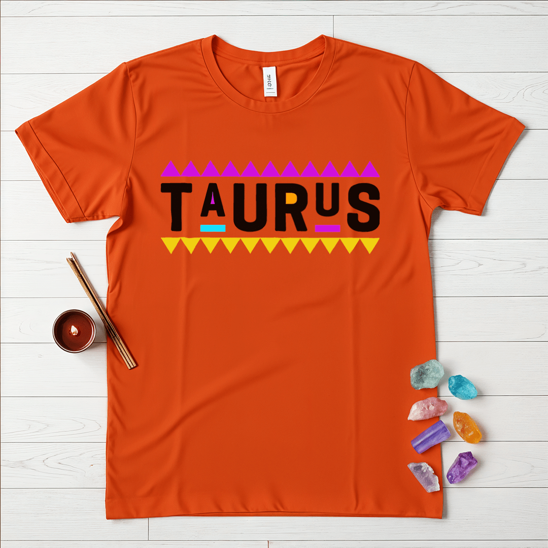 Taurus Bold Letter T-Shirt