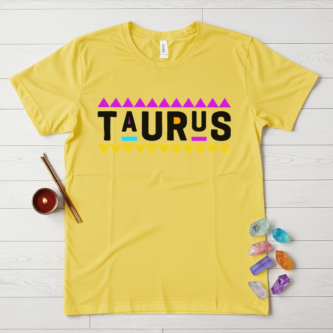 Taurus Bold Letter T-Shirt