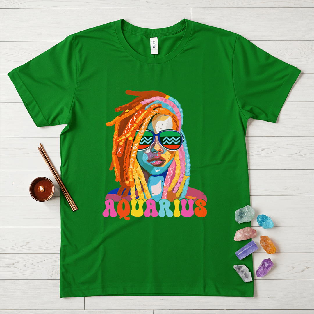 Aquarius Colorful T-Shirt