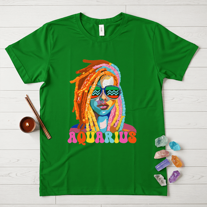 Aquarius Colorful T-Shirt