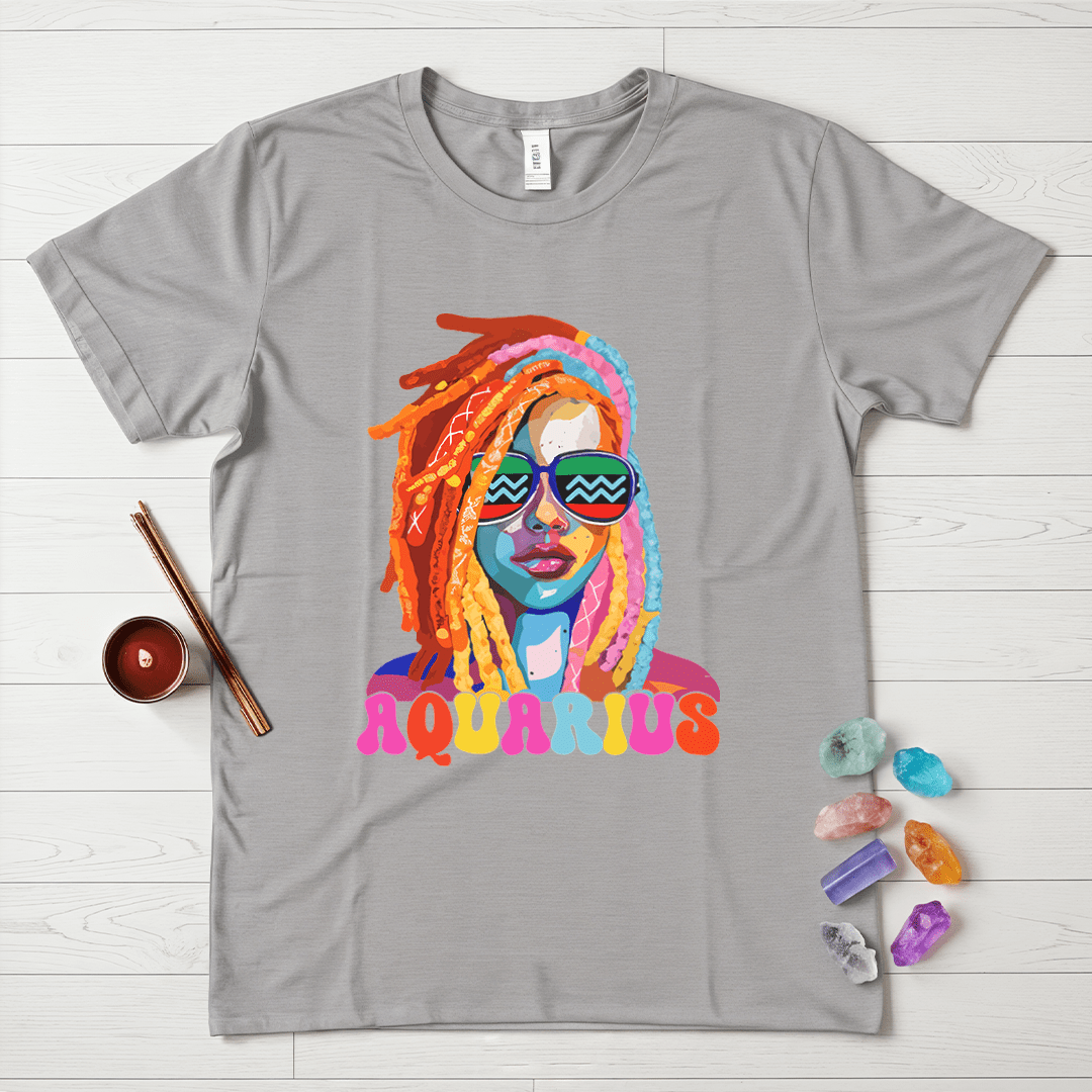 Aquarius Colorful T-Shirt