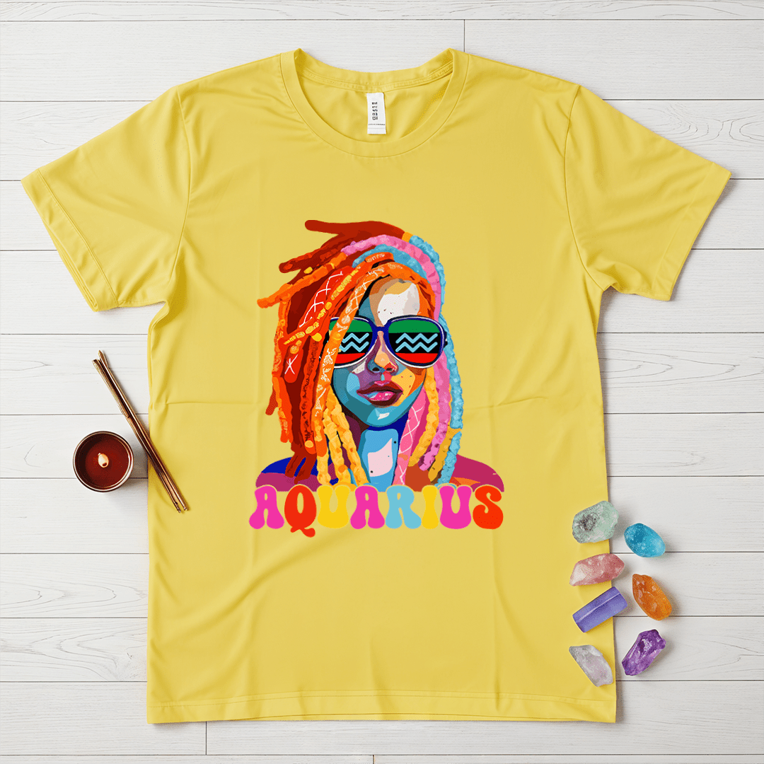 Aquarius Colorful T-Shirt