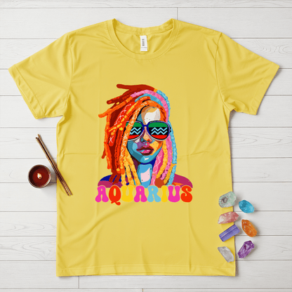 Aquarius Colorful T-Shirt
