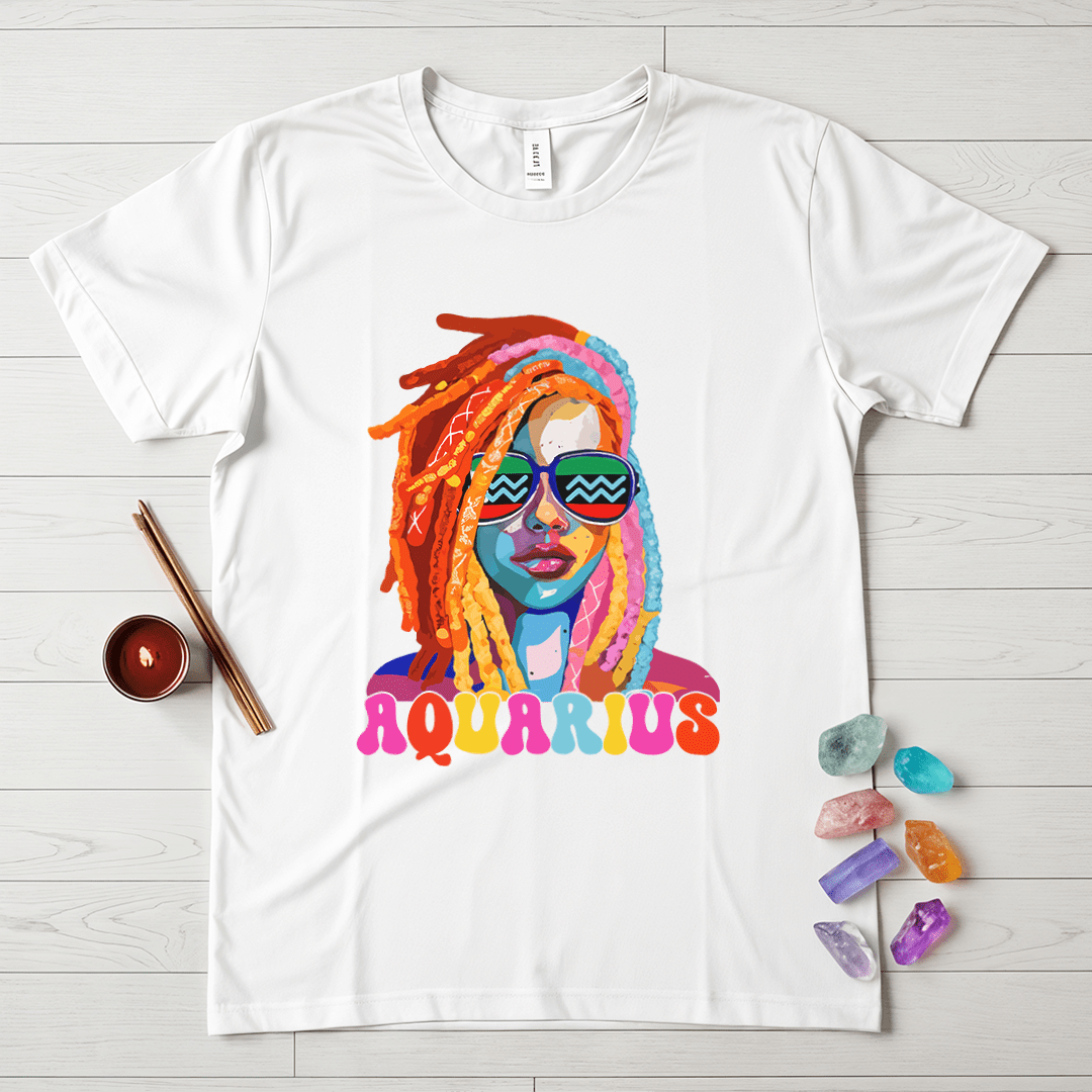 Aquarius Colorful T-Shirt