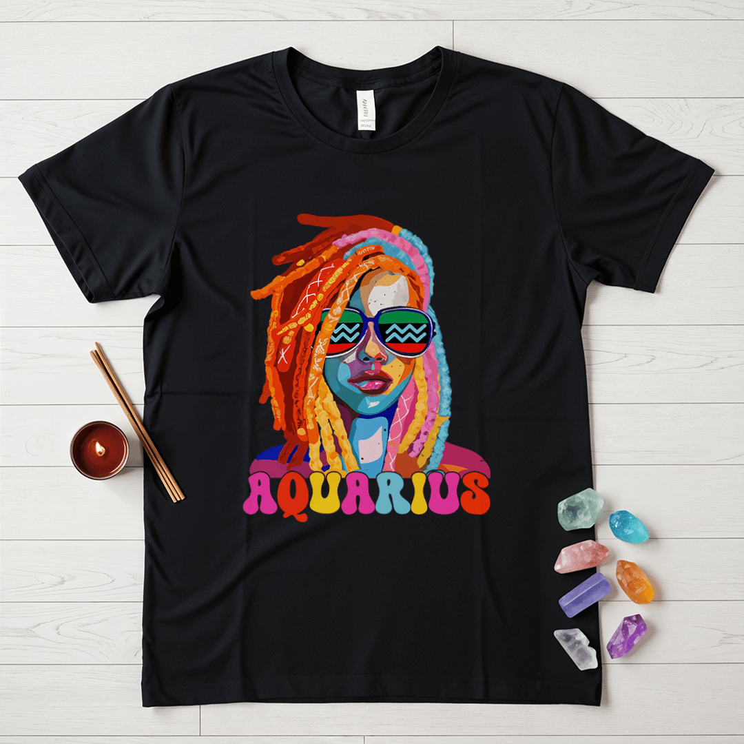 Aquarius Colorful T-Shirt