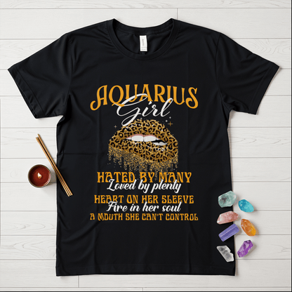 Aquarius Girls Gold Accents T-Shirt