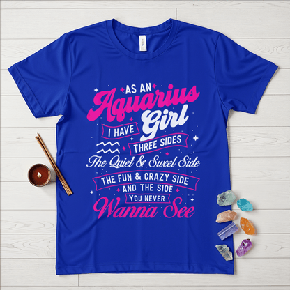 Aquarius Three Sides T-Shirt