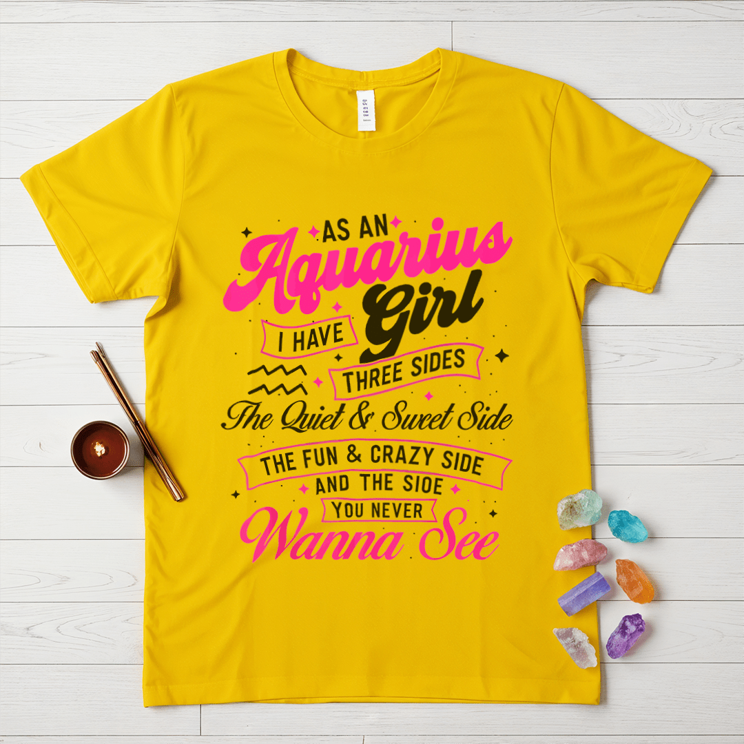 Aquarius Three Sides T-Shirt