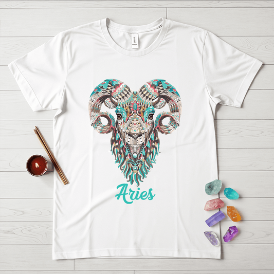 Aries Ram Colorful T-Shirt