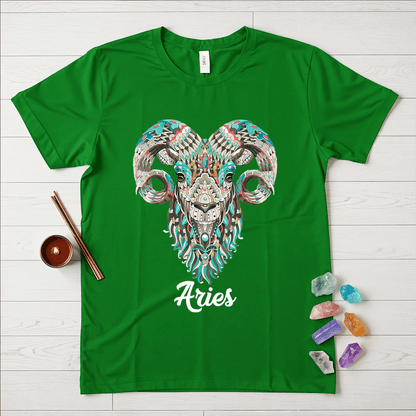 Aries Ram Colorful T-Shirt