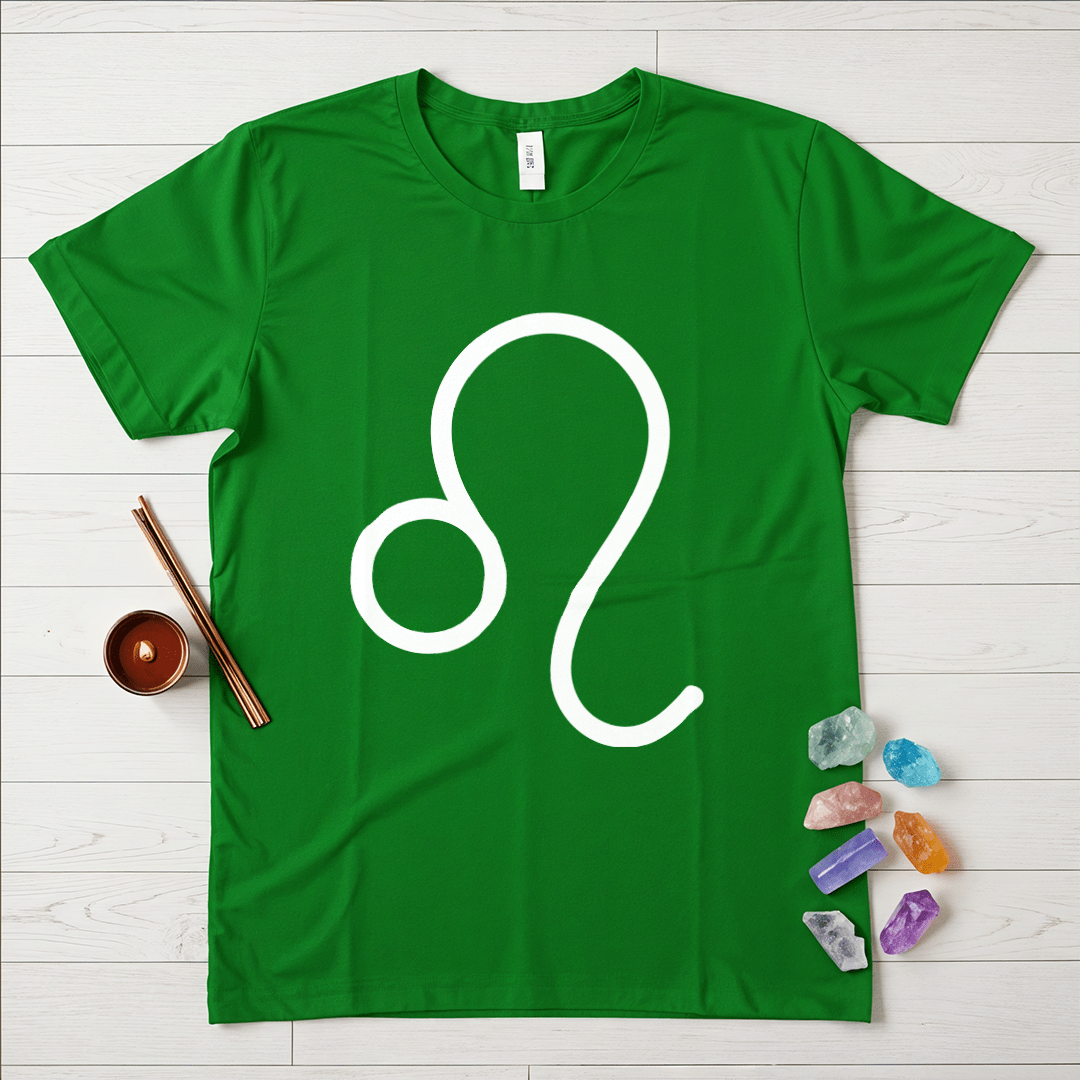 Bold Leo Symbol Zodiac T-Shirt