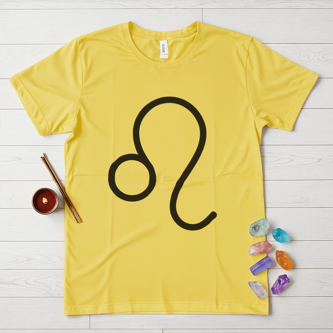 Bold Leo Symbol Zodiac T-Shirt