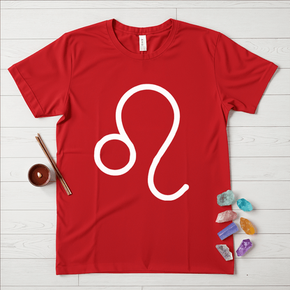 Bold Leo Symbol Zodiac T-Shirt