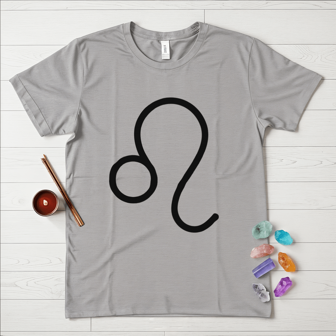 Bold Leo Symbol Zodiac T-Shirt