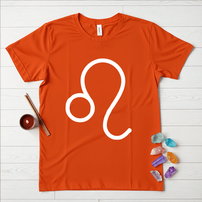 Bold Leo Symbol Zodiac T-Shirt
