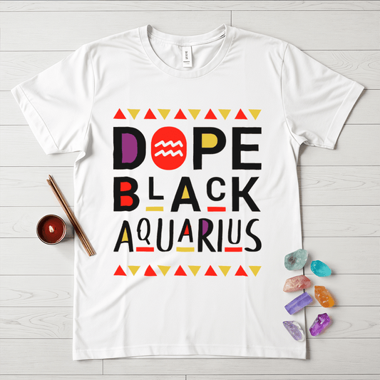 Dope Black Aquarius T-Shirt
