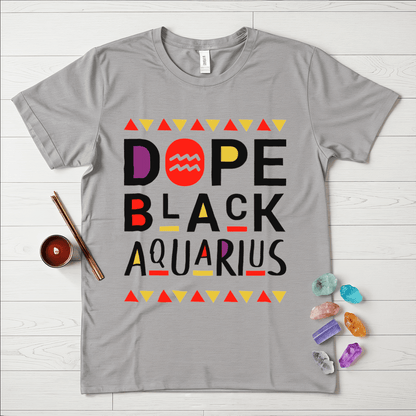 Dope Black Aquarius T-Shirt