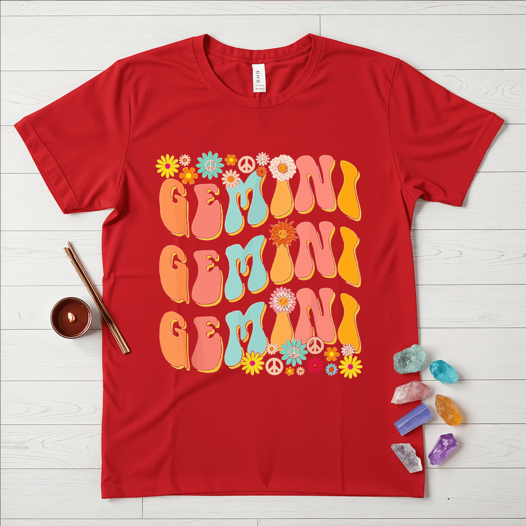 Gemini Flower T-Shirt