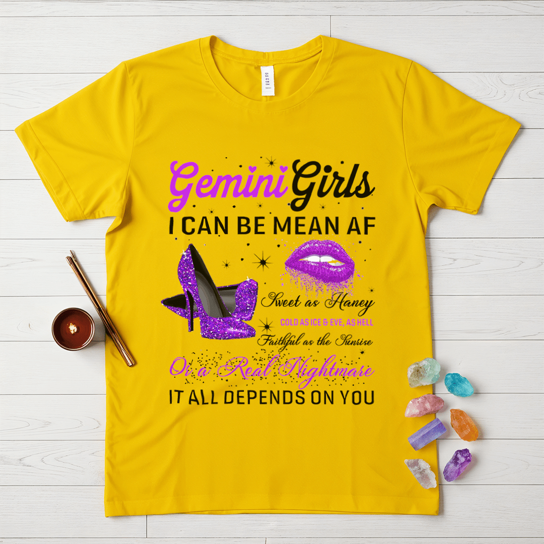 Gemini Girls Lips T-Shirt