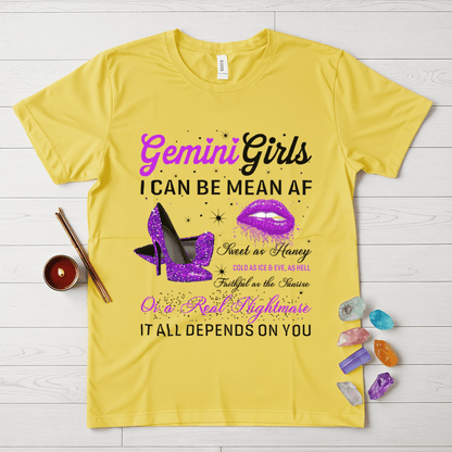 Gemini Girls Lips T-Shirt