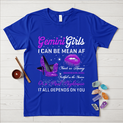Gemini Girls Lips T-Shirt