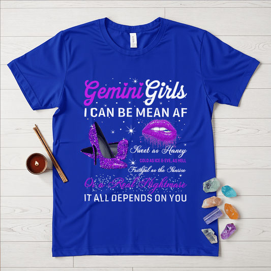 Gemini Girls Lips T-Shirt