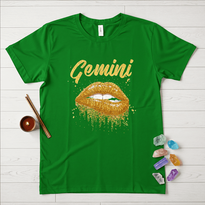 Gemini Golden Lips T-Shirt
