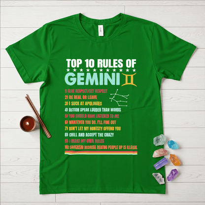 Gemini Top Rules T-Shirt