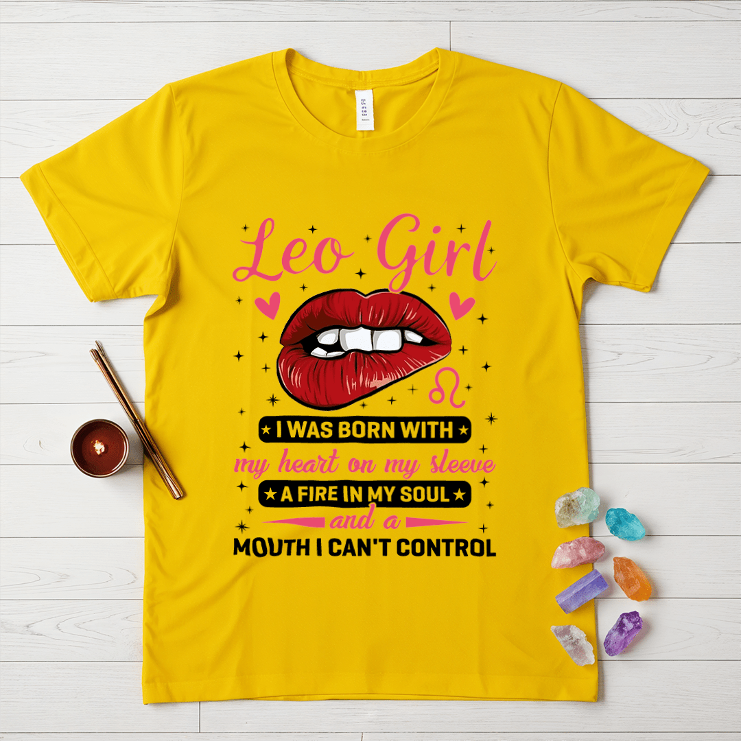 Leo Girl Zodiac T-Shirt