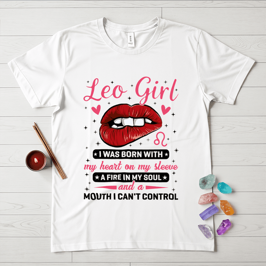 Leo Girl Zodiac T-Shirt