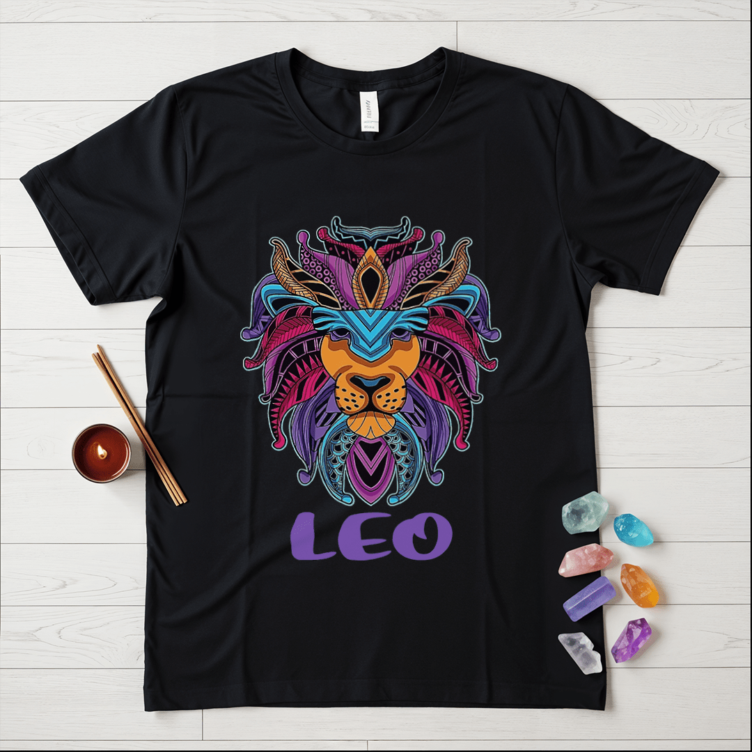 Leo Lion Graphic T-Shirt