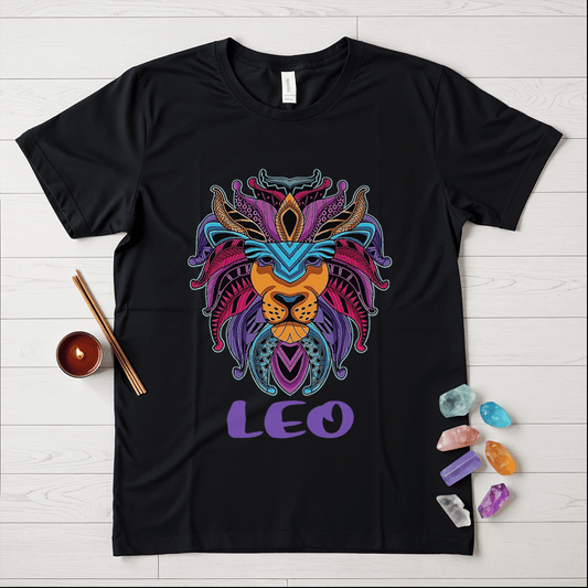 Leo Lion Graphic T-Shirt
