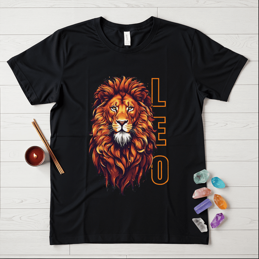 Leo Lion Symbol Zodiac T-Shirt