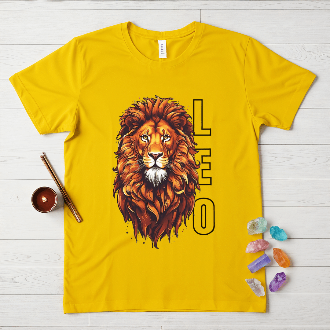 Leo Lion Symbol Zodiac T-Shirt