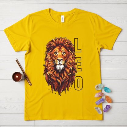 Leo Lion Symbol Zodiac T-Shirt