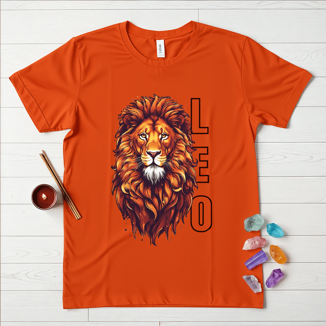 Leo Lion Symbol Zodiac T-Shirt