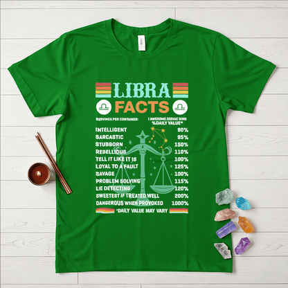 Libra Facts Personality T-Shirt