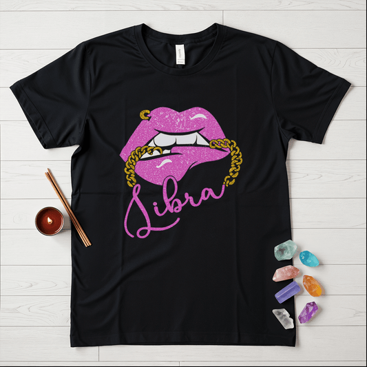 Libra Lip Zodiac T-Shirt