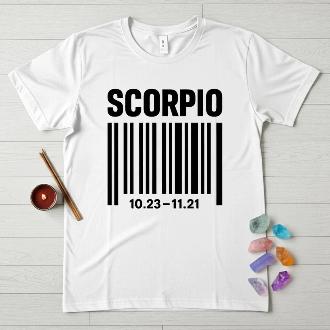 Scorpio Zodiac T-Shirt – Barcode