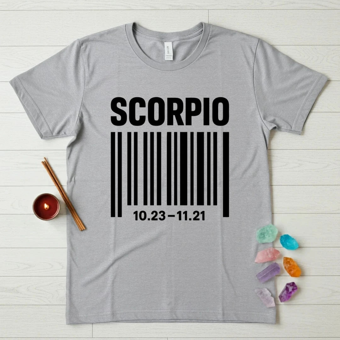 Scorpio Zodiac T-Shirt – Barcode