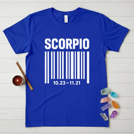 Scorpio Zodiac T-Shirt – Barcode