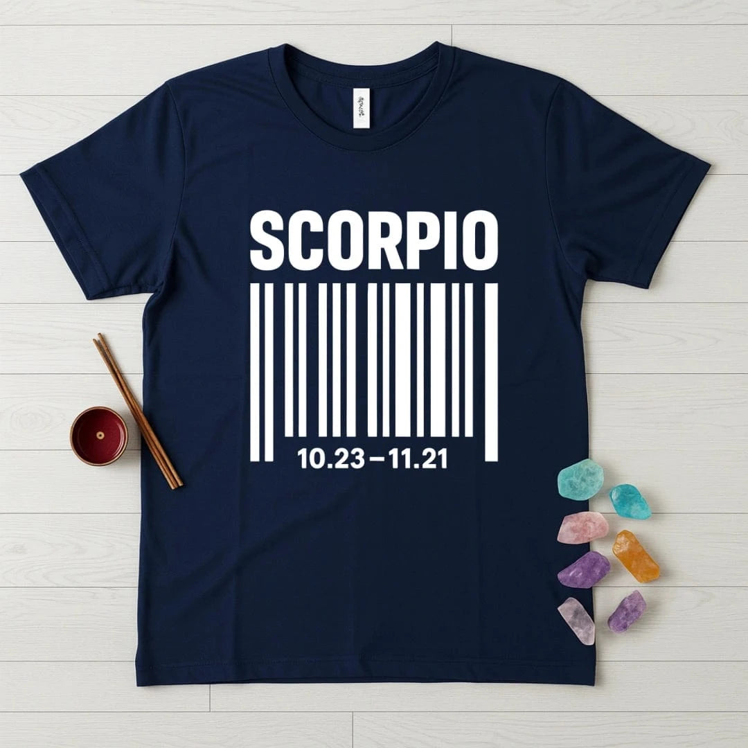 Scorpio Zodiac T-Shirt – Barcode