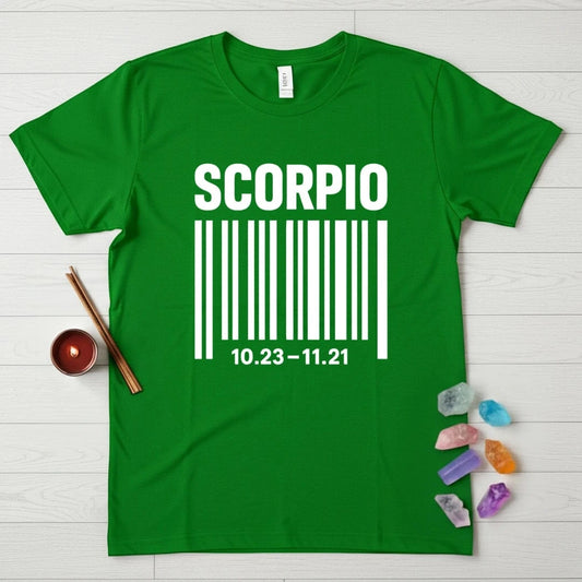 Scorpio Zodiac T-Shirt – Barcode