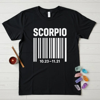 Scorpio Zodiac T-Shirt – Barcode