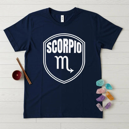 Scorpio Zodiac T-Shirt – Glyph Shield