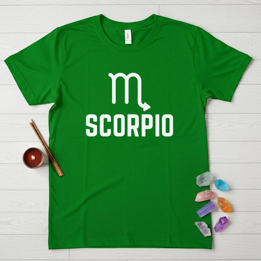 Scorpio Zodiac T-Shirt – Glyph Stack