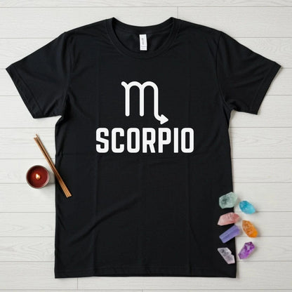 Scorpio Zodiac T-Shirt – Glyph Stack