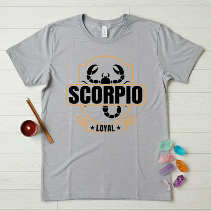 Scorpio Zodiac T-Shirt – Loyal Crest