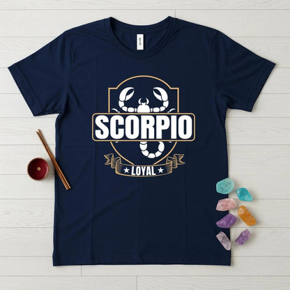 Scorpio Zodiac T-Shirt – Loyal Crest